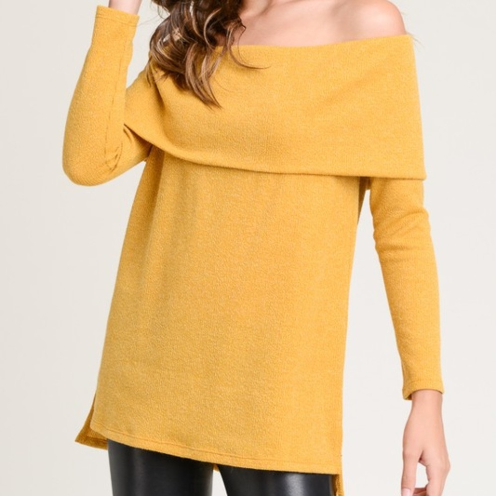 Mustard Classy Sweater